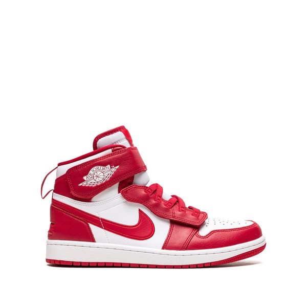 ジョーダン メンズ スニーカー シューズ Air Jordan 1 Hi FlyEase スニーカー CARDINAL RED/WHITE