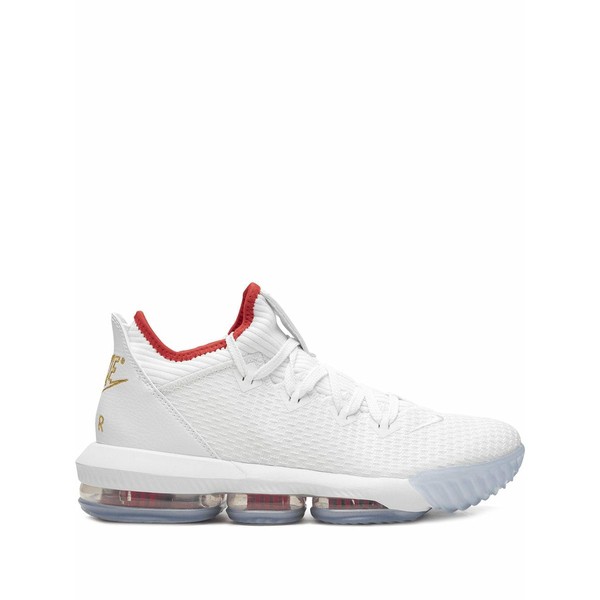 ナイキ メンズ スニーカー シューズ LeBron 16 Low スニーカー WHITE/METALLIC GOLD