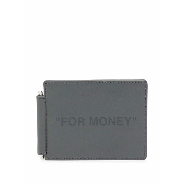 オフホワイト メンズ 財布 アクセサリー For Money カードケース 0909 GREY