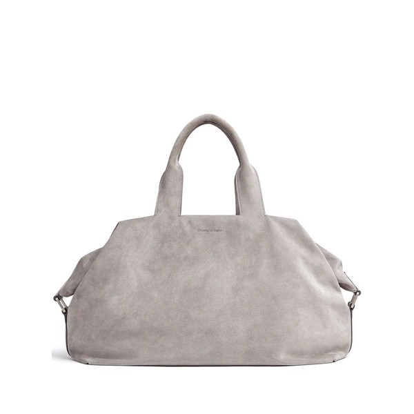 ゼニア メンズ トートバッグ バッグ embossed-logo detail tote bag CEM GREY