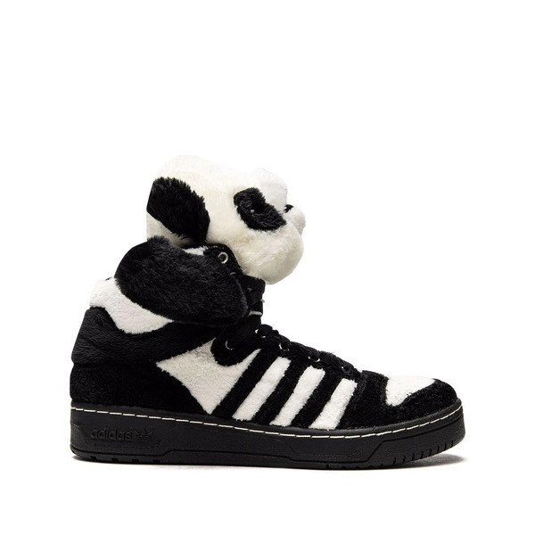 アディダス メンズ スニーカー シューズ x Jeremy Scott 'Panda Bear' スニーカー WHT/BLACK1/WHT