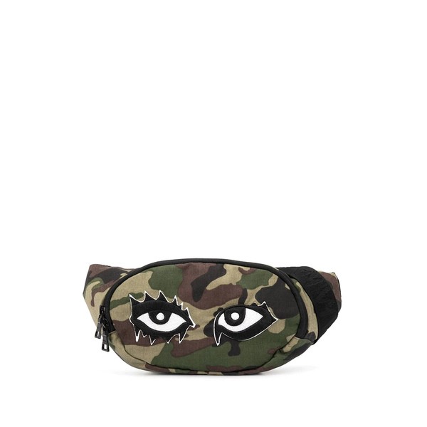 ハクーラ メンズ ビジネス系 バッグ Hac Eyes ベルトバッグ JUNGLE CAMO/BLACK