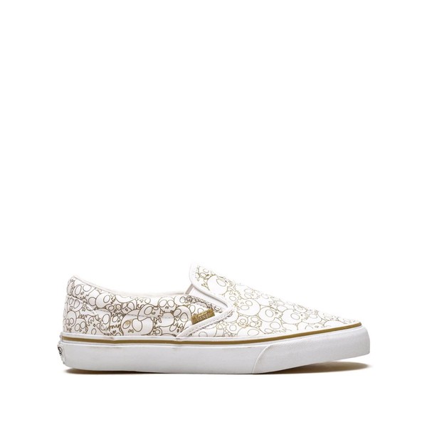 バンズ メンズ スリッポン・ローファー シューズ Classic Slip-On LX スニーカー (Skull) Gold Line