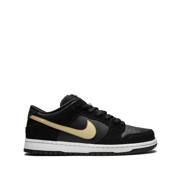 ナイキ メンズ スニーカー シューズ SB Dunk Low Pro スニーカー BLACK / METALLIC GOLD-WHITE