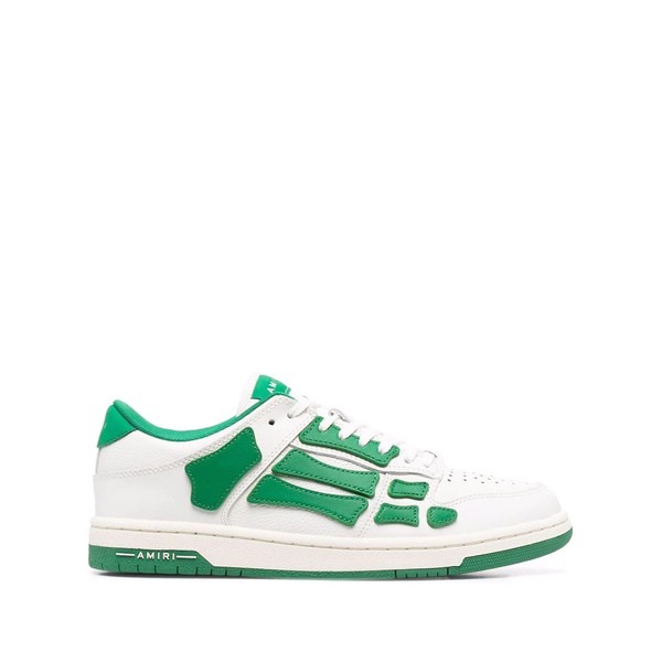 アミリ メンズ スニーカー シューズ Skel-Top スニーカー 114 WHITE GREEN