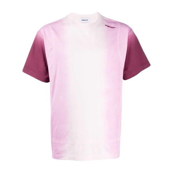 アンブッシュ メンズ Tシャツ トップス グラデーション Tシャツ LIGHT PINK MULTICOLOR