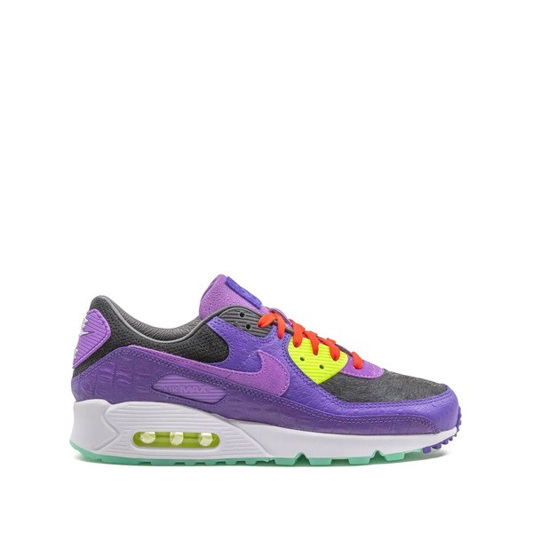 ナイキ メンズ スニーカー シューズ Air Max 90 スニーカー BLACK/PURPLE-VOLT-MINT