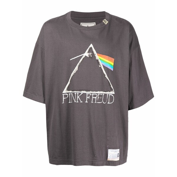 ミハラヤスヒロ メンズ Tシャツ トップス Pink Freud Tシャツ GRAY