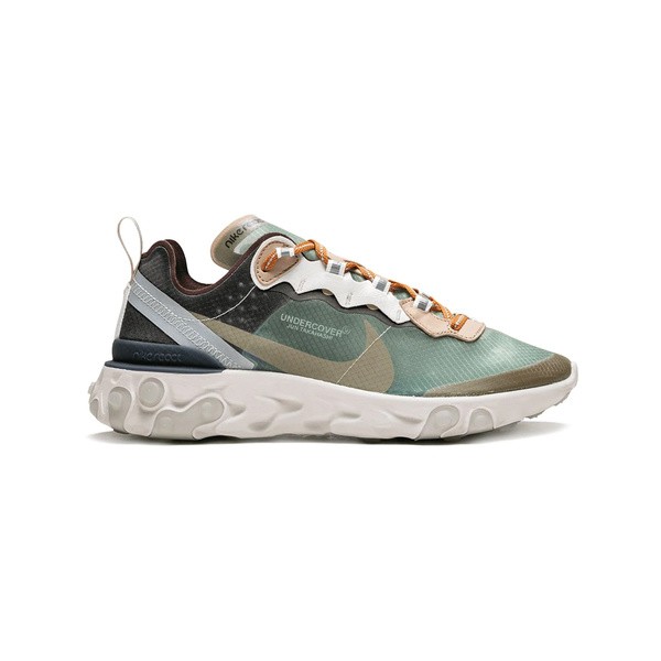 ナイキ メンズ スニーカー シューズ Undercover x Nike React Element 87 スニーカー 300 GREEN MIST/LINEN-SUMMIT WHITE