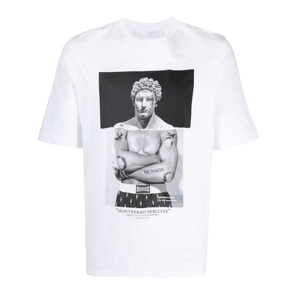 ニールバレット メンズ Tシャツ トップス Hercules Tシャツ 2357 WHITE/ MULTICOLOR