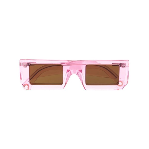 ジャクエムス メンズ サングラス・アイウェア アクセサリー Les lunettes スクエアサングラス 043 MULTI PINK