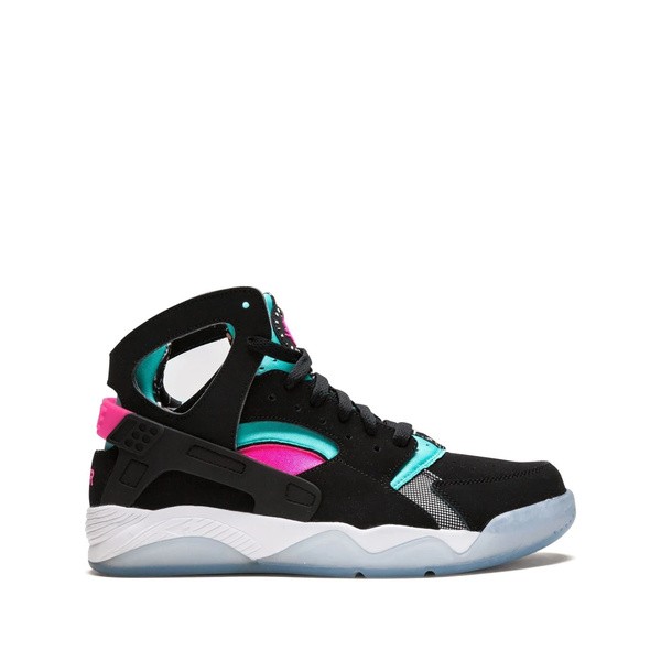 ナイキ メンズ スニーカー シューズ Air Flight Huarache スニーカー BLACK/ LTRETRO/PINKPOW/WHITE