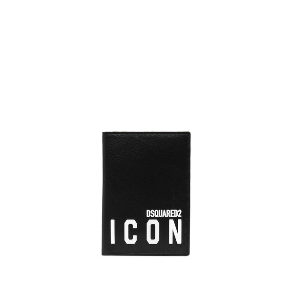 ディースクエアード メンズ 財布 アクセサリー Icon カードケース M063 BLACK