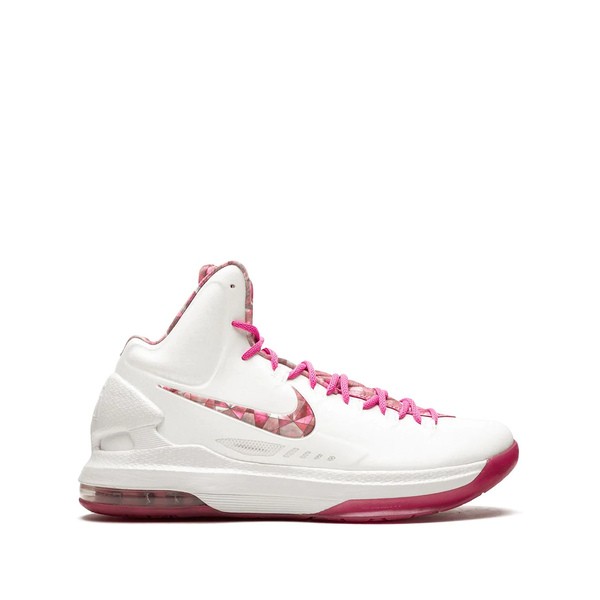 ナイキ メンズ スニーカー シューズ KD 5 スニーカー MTLC SUMMIT WHITE/PINK FIRE