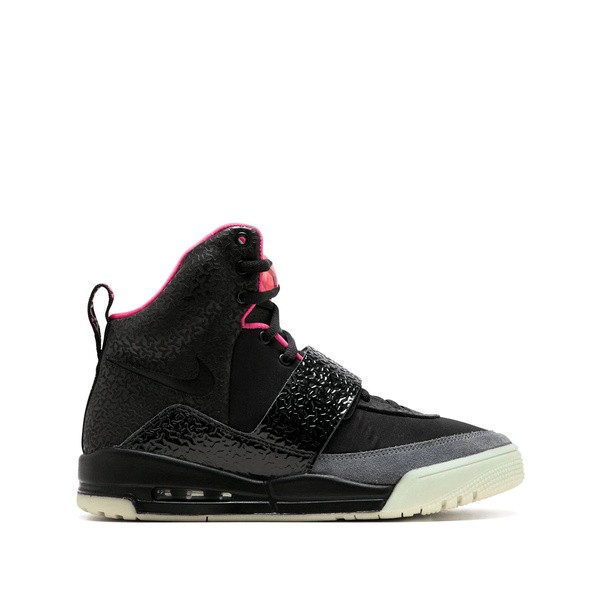 ナイキ メンズ スニーカー シューズ Air Yeezy ハイカットスニーカー BLACK/BLACK