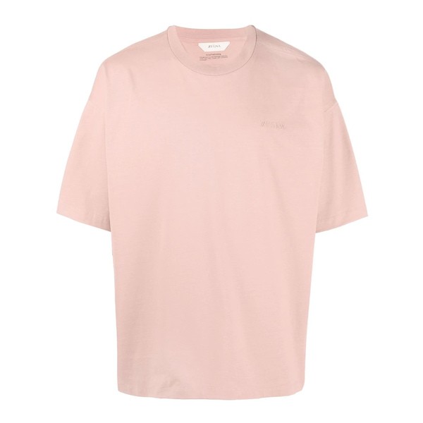 ゼニア メンズ Tシャツ トップス クルーネック Tシャツ P04 PINK