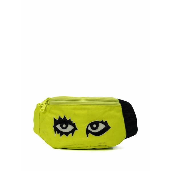 ハクーラ メンズ ビジネス系 バッグ Signature Eyes ベルトバッグ NEON LIME