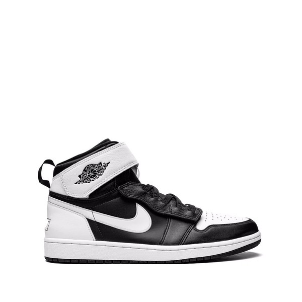 ジョーダン メンズ スニーカー シューズ Air Jordan 1 HI Flyease スニーカー Black/White