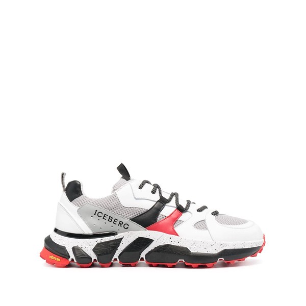 アイスバーグ メンズ スニーカー シューズ Fire レースアップ スニーカー FIRE WHITE/BLACK/RED/GREY