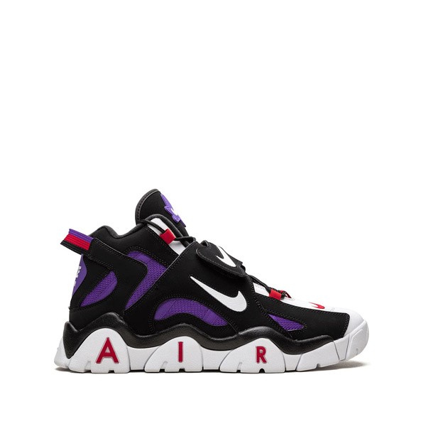 ナイキ メンズ スニーカー シューズ Air Barrage MID スニーカー BLACK/WHITE-HYPER GRAPE