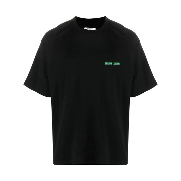 オープニングセレモニー メンズ Tシャツ トップス Word Torch Tシャツ 1121 BLACK APRICOT