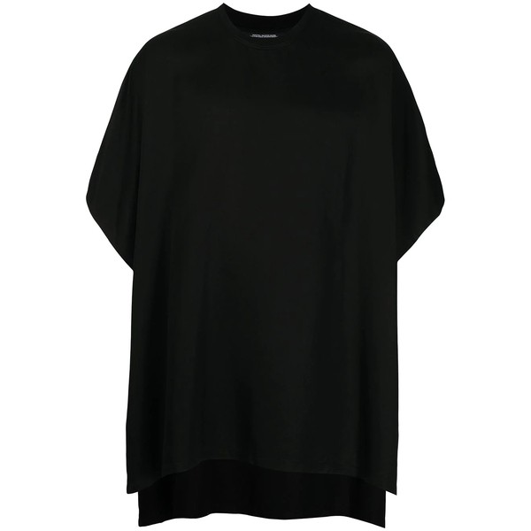 ユリウス メンズ Tシャツ トップス オーバーサイズ Tシャツ BLACK