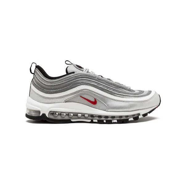 ナイキ メンズ スニーカー シューズ Air Max 97 OG QS スニーカー METALLIC SILVER/VARSITY RED