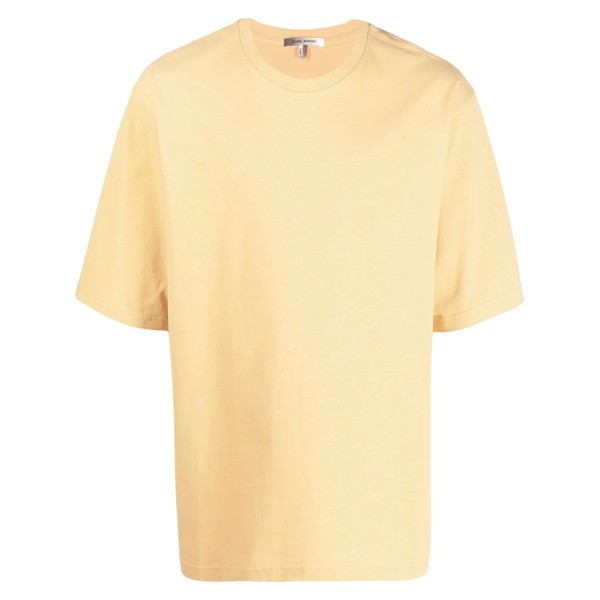 イザベル マラン メンズ Tシャツ トップス オーバーサイズ Tシャツ YELLOW