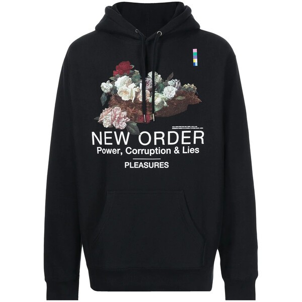 プレジャーズ メンズ パーカー・スウェットシャツ アウター New Order パーカー BLACK