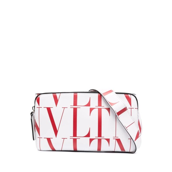 ヴァレンティノ ガラヴァーニ メンズ ビジネス系 バッグ VLTN ベルトバッグ CG9 BIANCO OTTICO ROUGE PUR