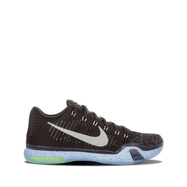 ナイキ メンズ スニーカー シューズ Kobe 10 Elite Low PRM スニーカー BLACK/METALLIC SILVER-DRK GREY