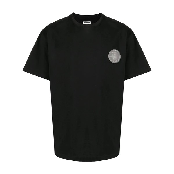 ウーヨンミ メンズ Tシャツ トップス ロゴ Tシャツ 708B Black