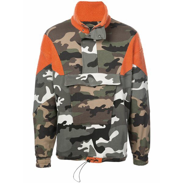 ミストリーハードレアリシーン メンズ パーカー・スウェットシャツ アウター Target pullover MIXED CAMO