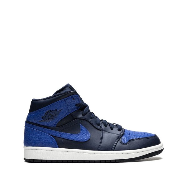 ジョーダン メンズ スニーカー シューズ Air Jordan 1 Mid スニーカー OBSIDIAN/GAME ROYAL