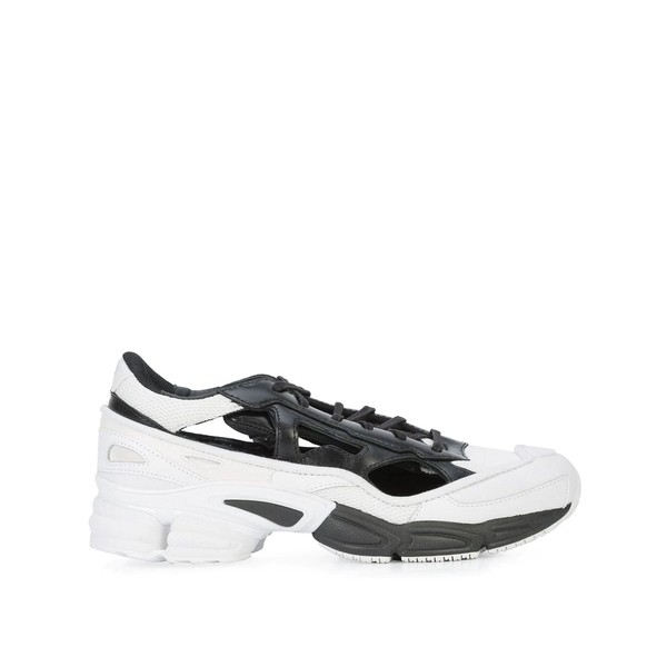 アディダス メンズ スニーカー シューズ Raf Simons x Adidas Replicant Ozweego sneakers CORE BLACK/CREAM/FTWR WHITE