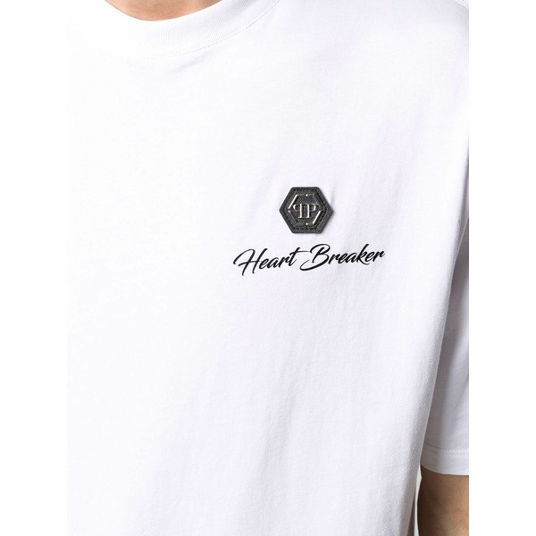 フィリッププレイン メンズ Tシャツ トップス Heart Breaker Tシャツ