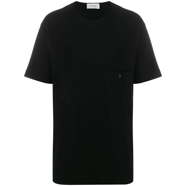 ルメール メンズ Tシャツ トップス クルーネック Tシャツ 999 BLACK