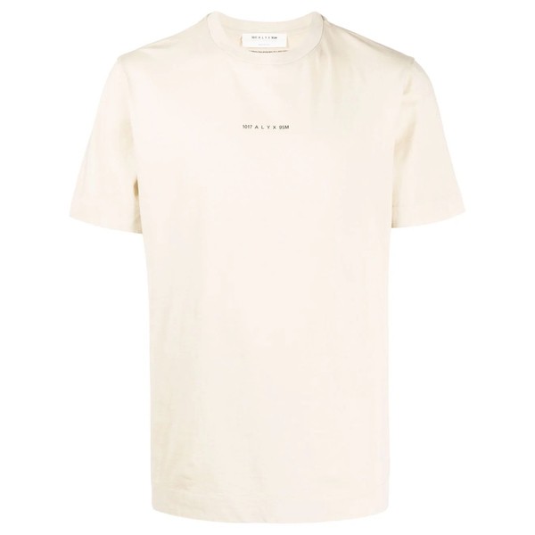 1017 アリクス 9 エスエム メンズ Tシャツ トップス プリント Tシャツ BEG0010 OFF TAN