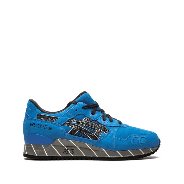 アシックス メンズ スニーカー シューズ Gel Lyte 3 スニーカー BRIGHT BLUE/BLACK