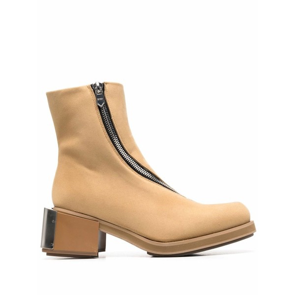 ゲーエムベーハー メンズ ブーツ＆レインブーツ シューズ ジップ アンクルブーツ ERGONOMIC RIDING ANKLE BOOT M - BEIGE FAUX SUEDE