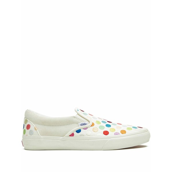 バンズ メンズ スリッポン・ローファー シューズ Vans x Damien Hirst x Palms Classic スリッポンスニーカー DOTS/CHKRBRD