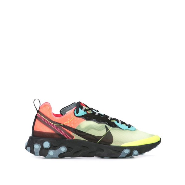 ナイキ メンズ スニーカー シューズ React Element 87 スニーカー GREEN/PINK/BLACK