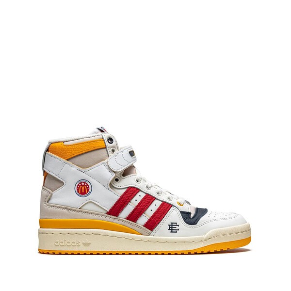 アディダス メンズ スニーカー シューズ Forum 84 High "Eric Emanuel - McDonald’s All-American" スニーカー Cloud White/Bold Gold-C