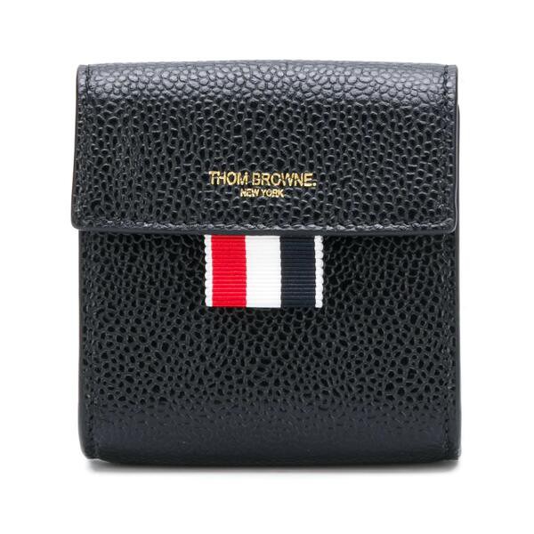 トムブラウン メンズ 財布 アクセサリー バックル付き レザー ラージコインパース 001 BLACK