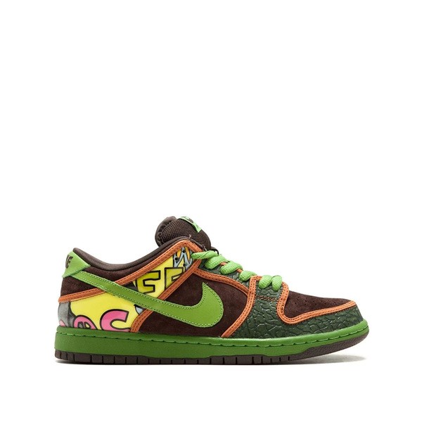 ナイキ メンズ スニーカー シューズ Dunk Low Premium De La Soul sneakers SAFARI/ALTITUDE GREEN-BRQ BRWN