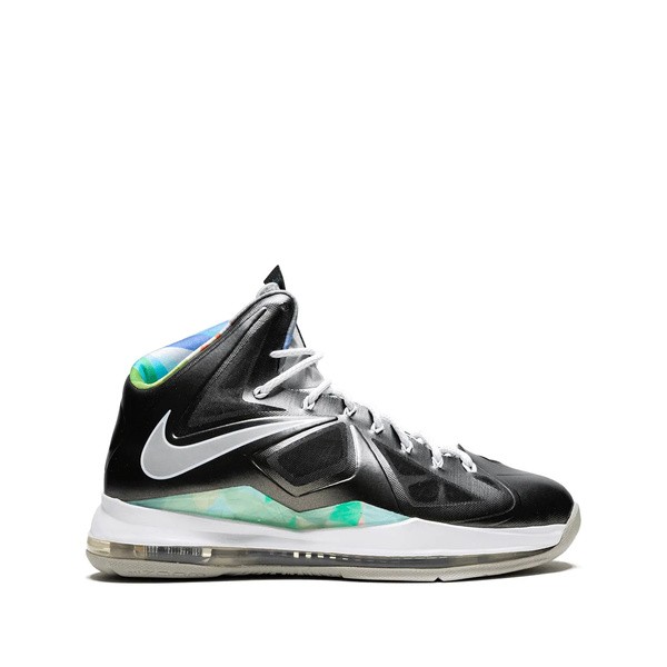 ナイキ メンズ スニーカー シューズ Lebron 10 スニーカー BLACK/STRATA GREY-WHITE