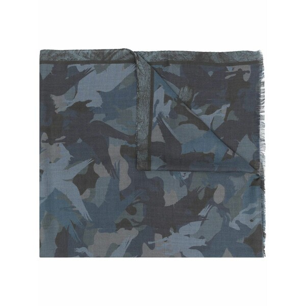 エトロ メンズ マフラー・ストール・スカーフ アクセサリー camouflage-pattern scarf 0200 MULTICOLOR