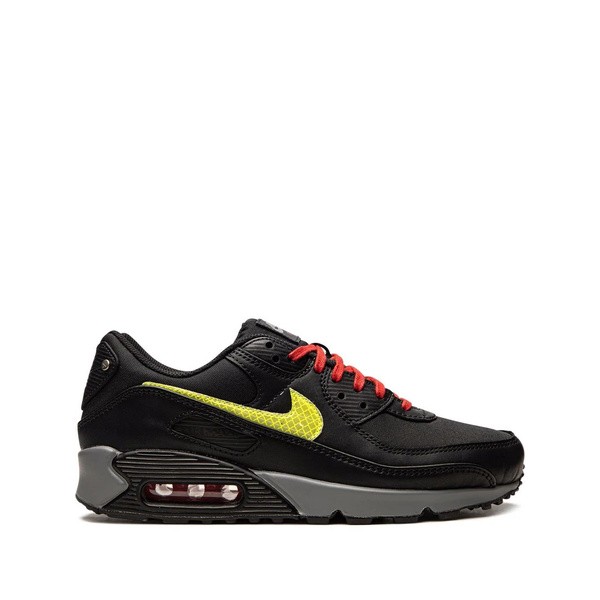 ナイキ メンズ スニーカー シューズ Air Max 90 スニーカー BLACK/VOLT-RED