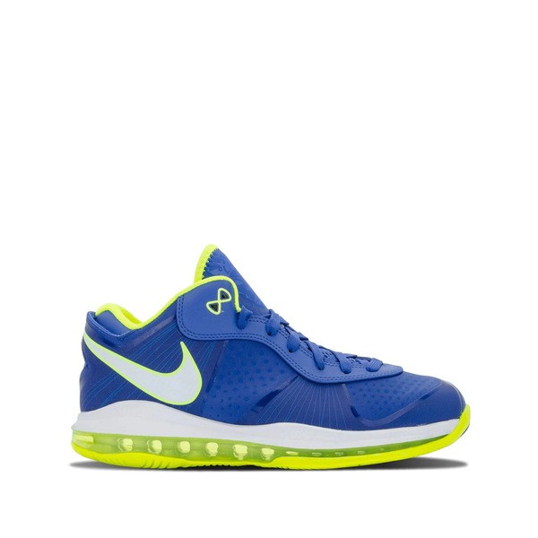 ナイキ メンズ スニーカー シューズ Lebron 8 V/2 Low スニーカー TREASURE BLUE/WHITE-BLACK-VOLT