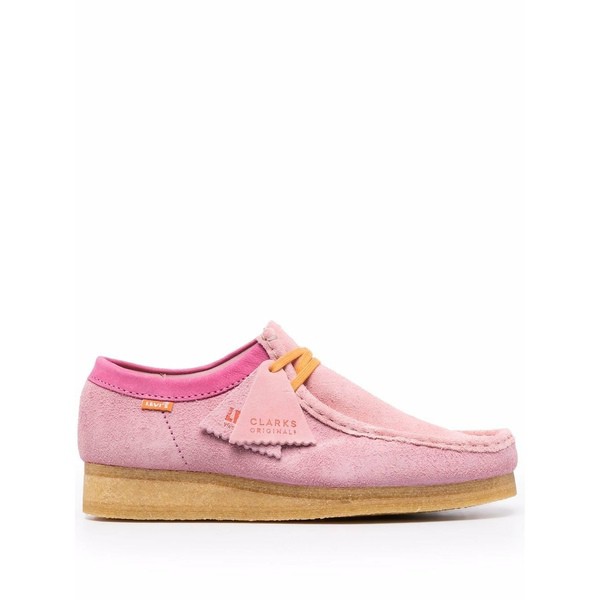 クラークス メンズ カジュアルパンツ ボトムス x Levi 'Wallabee' レースアップシューズ rose-pink